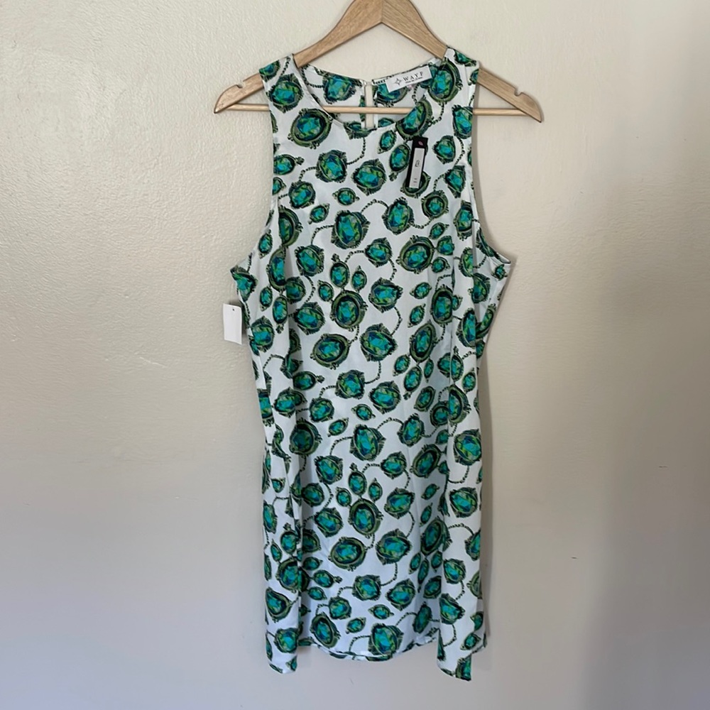 NWT WAYF Jewel Print Dress. Large